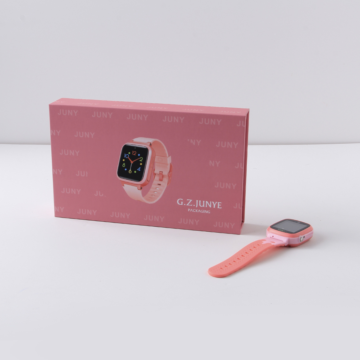 為什么這個(gè)兒童手表禮盒不用專色印刷？