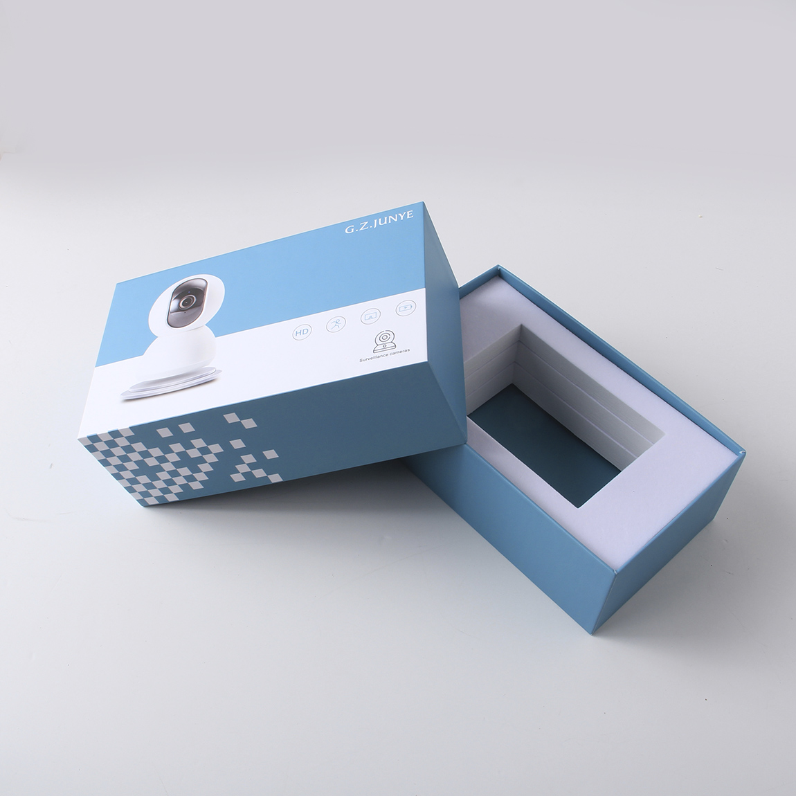 為什么攝像頭紙盒的EVA是一層層疊起來的？